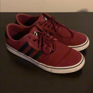 Adidas Seeley Burgundy & Black shoes